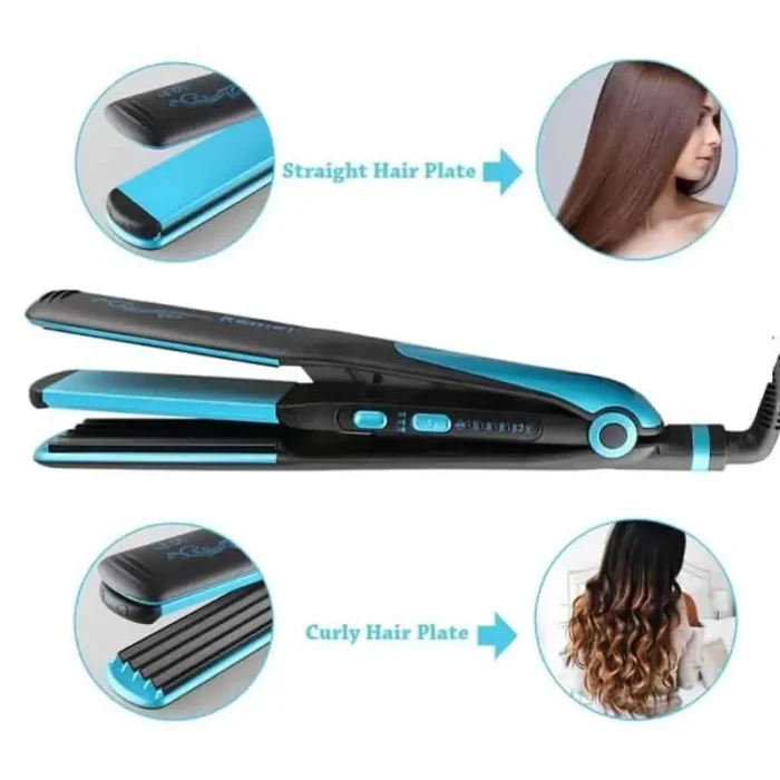 Kemei-KM-2209-Hair-Straightener-Iron-For-Women-2