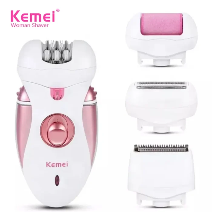 Kemei-KM-2530-Epilator-Lady-Shaver-FootCare-4-in-1-Beauty-Tools-for-Women