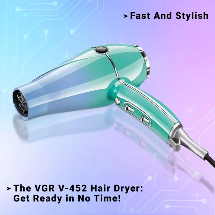 VGR V-452 Professional Salon Series Hair Dryer - Image 2