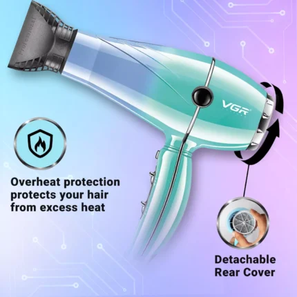 VGR V-452 Professional Salon Series Hair Dryer - Image 5