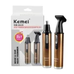 Kemei KM-6629 (2 in 1) Nose Hair Trimmer