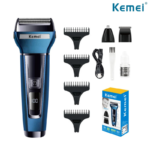 Kemei KM-6541 (3 In 1) Trimmer Rechargeable Grooming Kit
