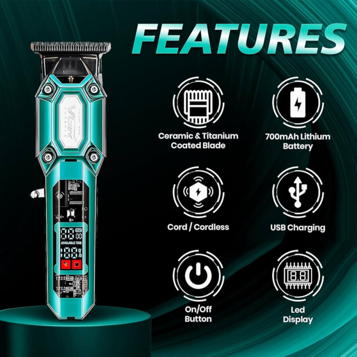 VGR V-600 Professional Hair Clipper - Image 6
