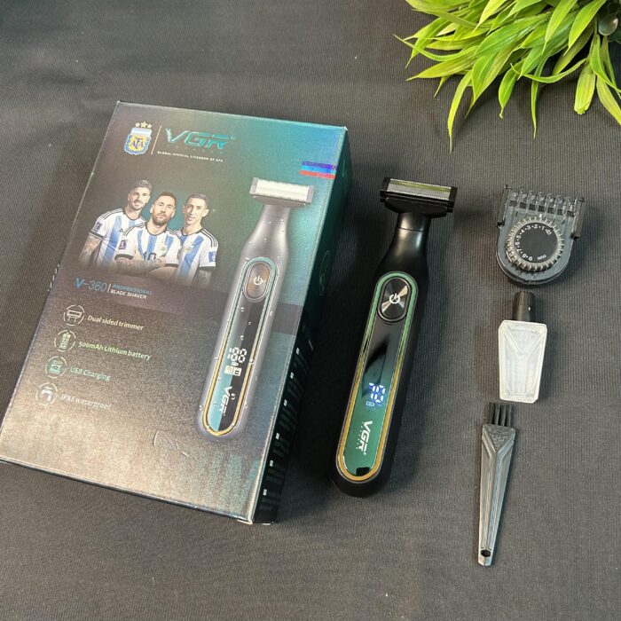 VGR V-360 Body Clean Shaver +Trimmer ( China Intact Sealed) IPX6 Waterproof - Image 10