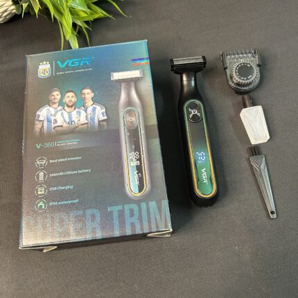 VGR V-360 Body Clean Shaver +Trimmer ( China Intact Sealed) IPX6 Waterproof - Image 3
