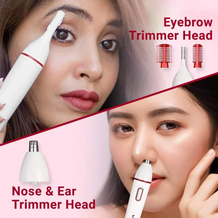 VGR V-725 Professional (4 in 1) Lady Trimmer With IPX5 Waterproof Design - Image 4