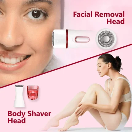 VGR V-725 Professional (4 in 1) Lady Trimmer With IPX5 Waterproof Design - Image 5