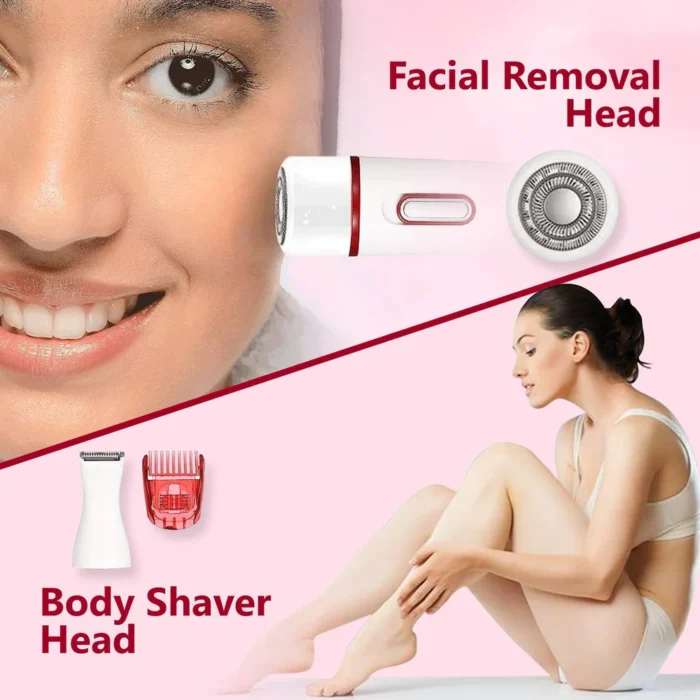 VGR V-725 Professional (4 in 1) Lady Trimmer With IPX5 Waterproof Design - Image 5