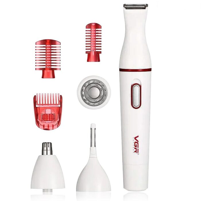 VGR V-725 Professional (4 in 1) Lady Trimmer With IPX5 Waterproof Design - Image 3