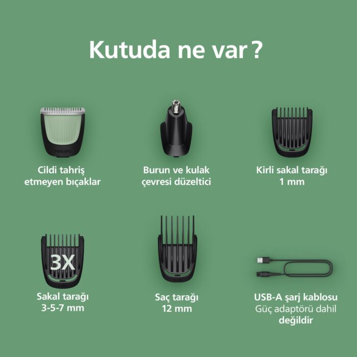 PHILIPS MG3920/15 (7 in 1) Multigroomer Trimmer Series 3000 - Image 7