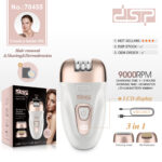 DSP 70455 Ladies Grooming Kit 3 in 1 Epilator, Shaving & Dermabraser Set