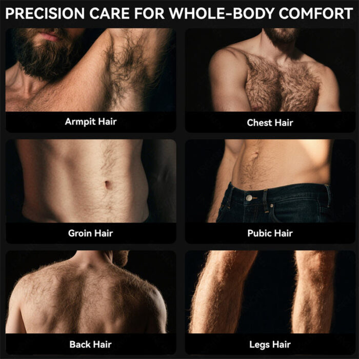 ENCHEN Spark 5 Electric Body Shaver (Wet and Dry) Smooth Zero Cutting - Image 6