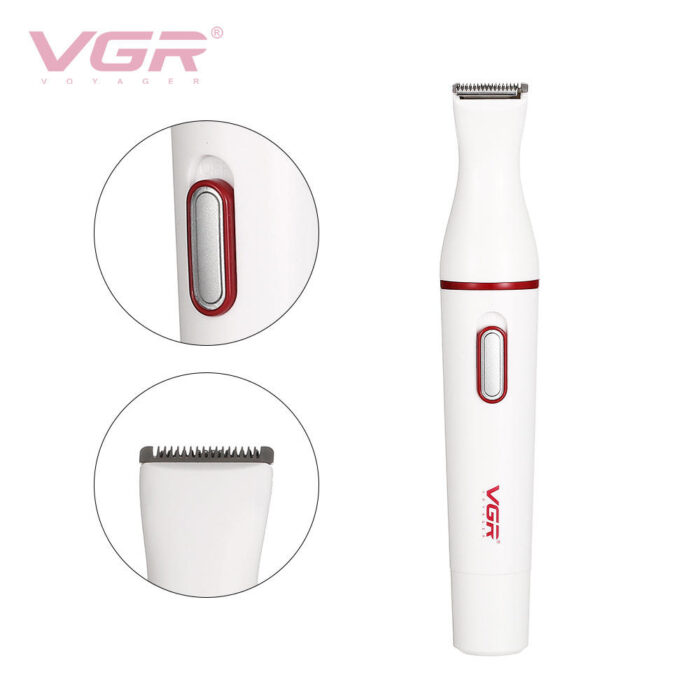 VGR V-725 Professional (4 in 1) Lady Trimmer With IPX5 Waterproof Design - Image 18