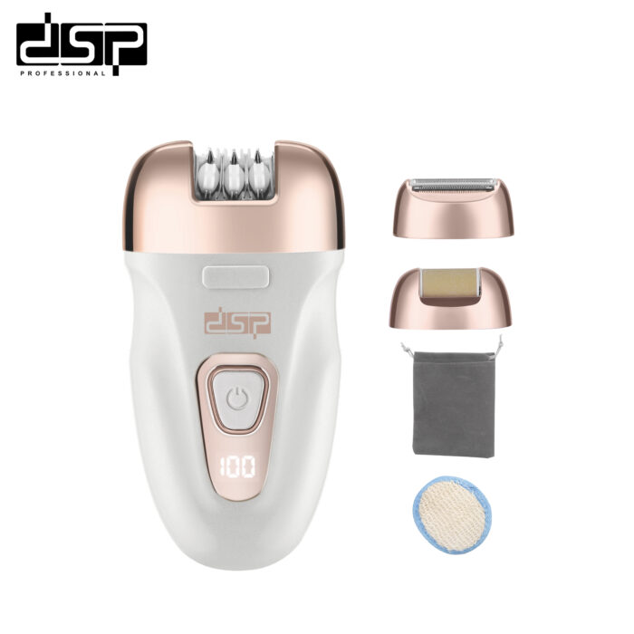 DSP 70455 Ladies Grooming Kit 3 in 1 Epilator, Shaving & Dermabraser Set - Image 7