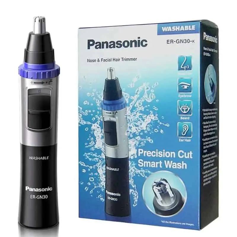 Panasonic-ER-GN30-Nose-and-Facial-Hair-Trimmer-for-Men-8 Panasonic ER-GN30K Nose And Facial Hair Trimmer For Men - Image 1