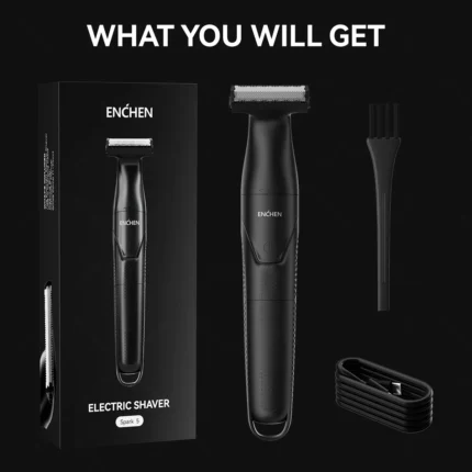 ENCHEN Spark 5 Electric Body Shaver (Wet and Dry) Smooth Zero Cutting - Image 15