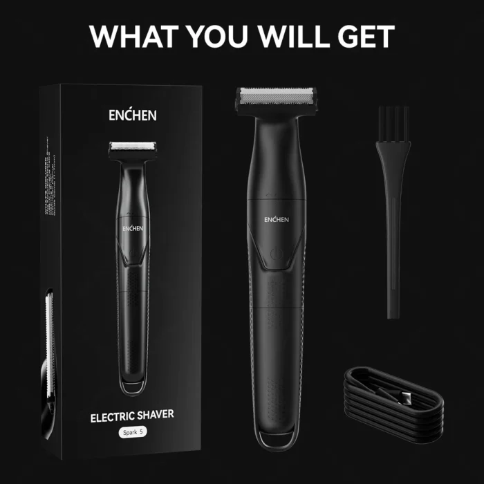 ENCHEN Spark 5 Electric Body Shaver (Wet and Dry) Smooth Zero Cutting - Image 15
