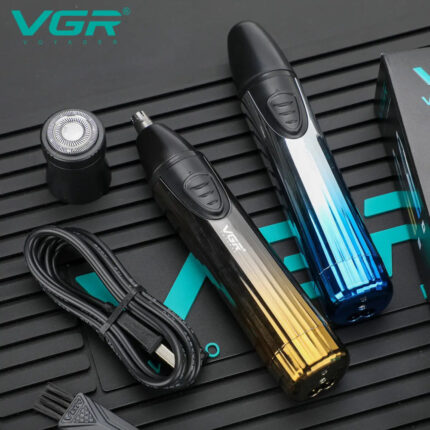 VGR V-619 (2-in-1) Shaver & Nose Trimmer – IPX5 Waterproof - Image 10