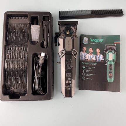 VGR V-600 Professional Hair Clipper ( Black ) - Image 9