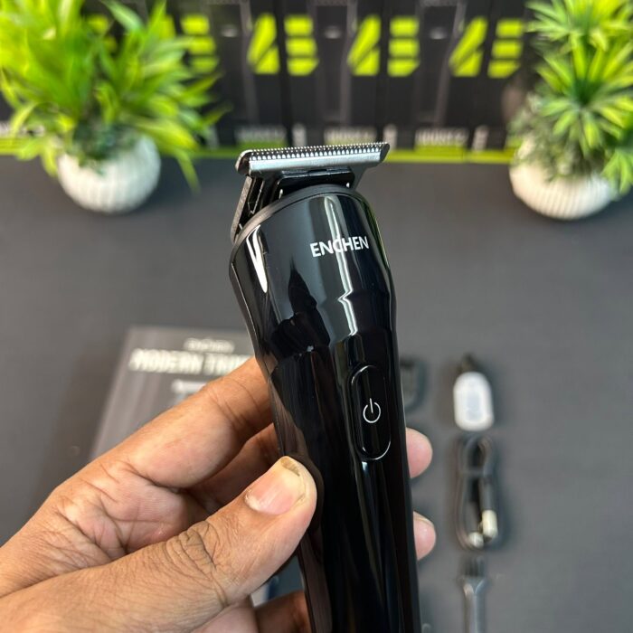 ENCHEN Beardo Modern Rechargeable Hair and Beard Trimmer (China Factory Intact Sealed) - Image 8