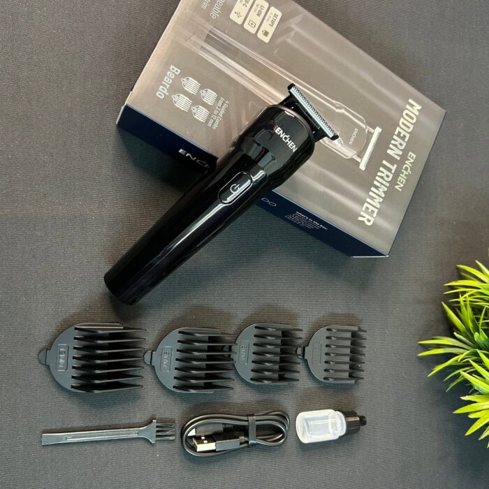 ENCHEN Beardo Modern Rechargeable Hair and Beard Trimmer (China Factory Intact Sealed) - Image 16