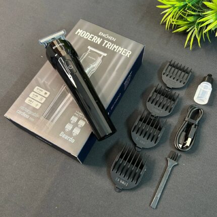 ENCHEN Beardo Modern Rechargeable Hair and Beard Trimmer (China Factory Intact Sealed) - Image 14