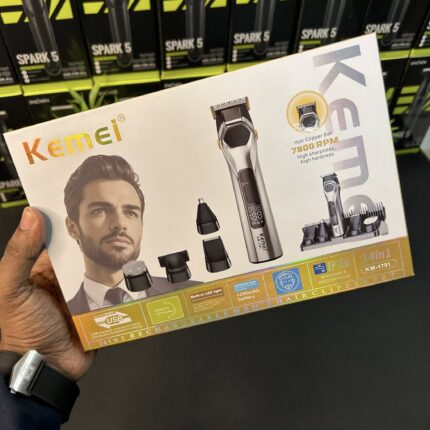Kemei KM-1791 (14-in-1) Multigrooming Kit / IPX6 Washable Waterproof - Image 24