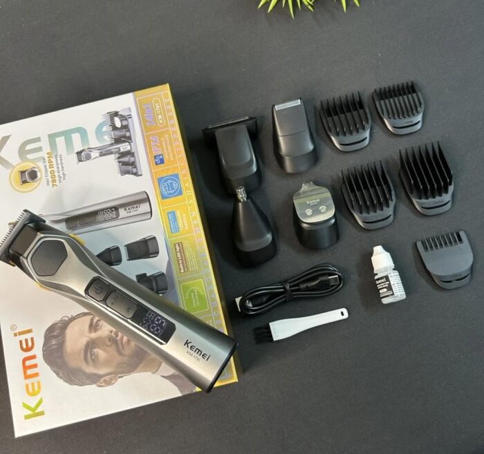 Kemei KM-1791 (14-in-1) Multigrooming Kit / IPX6 Washable Waterproof - Image 16