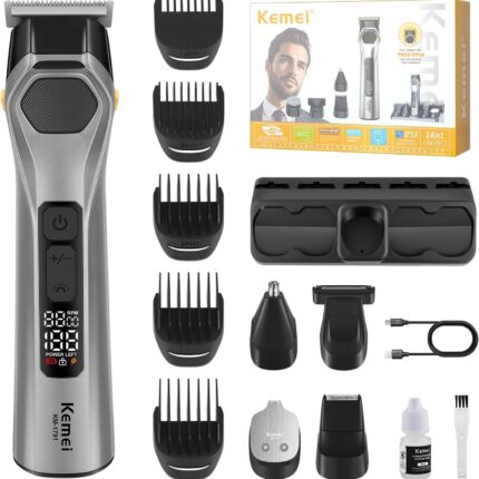 Kemei KM-1791 (14-in-1) Multigrooming Kit / IPX6 Washable Waterproof - Image 13