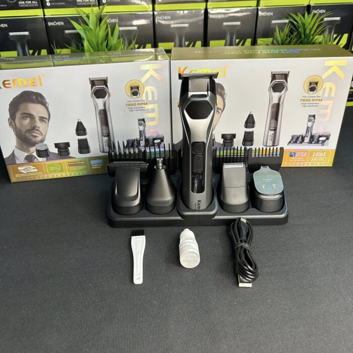 Kemei KM-1791 (14-in-1) Multigrooming Kit / IPX6 Washable Waterproof - Image 21
