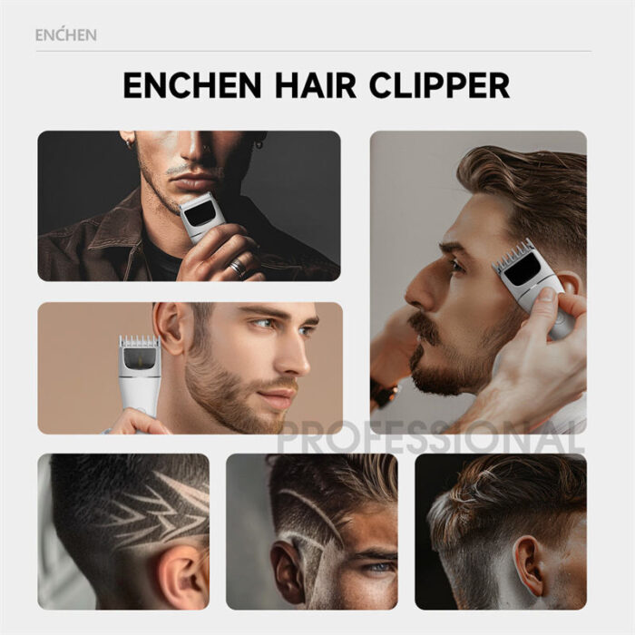 ENCHEN BOOST 2 Hair Clipper Very Low Noise ( White) Intact Sealed Pack - Image 9