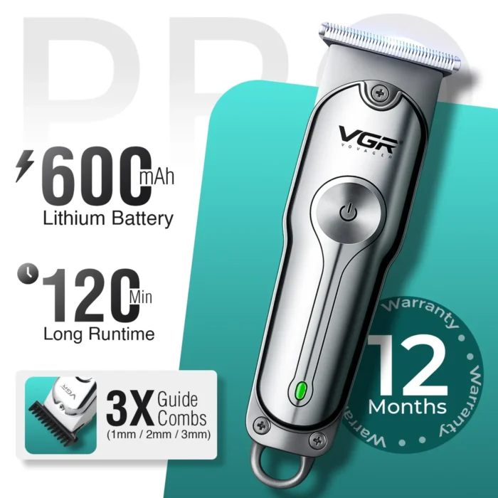 VGR V-071 Professional Hair & Beard Trimmer - Image 22