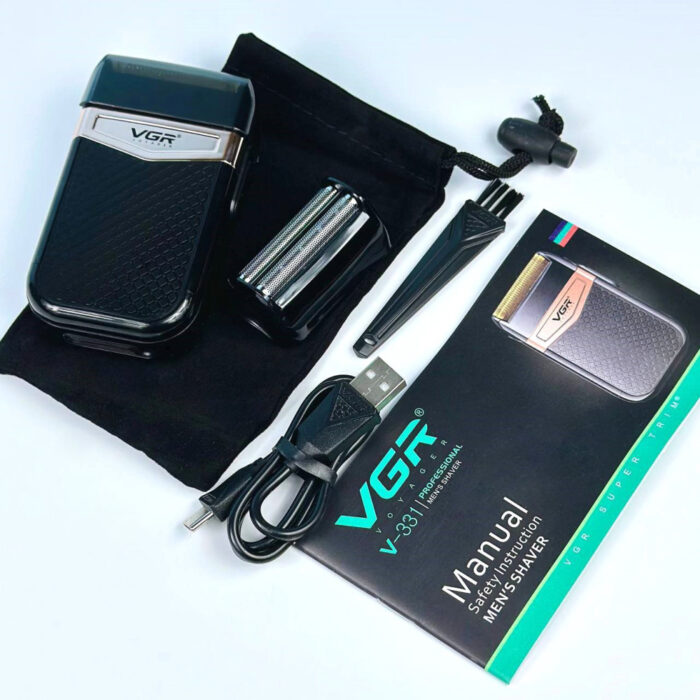 VGR V-331 Double Head Foil Shaver - Image 7
