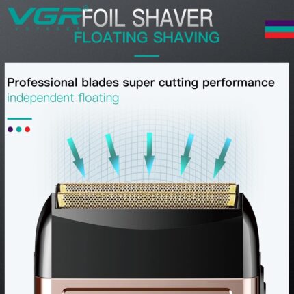 VGR V-331 Double Head Foil Shaver - Image 23
