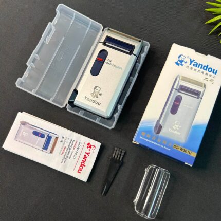 Yandou SC-W301U Rechargeable Foil Shaver ( Silver ) - Image 3
