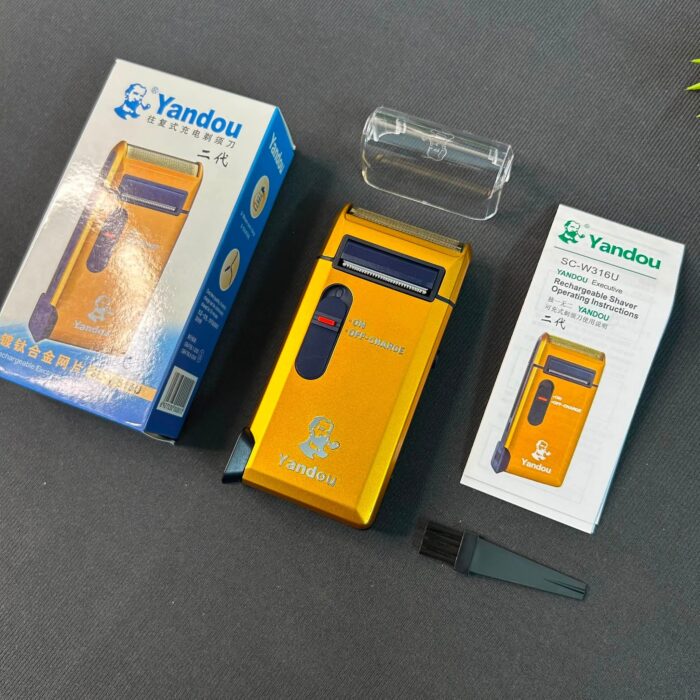 Yandou SC-W316U Rechargeable Foil Shaver ( Golden ) - Image 15
