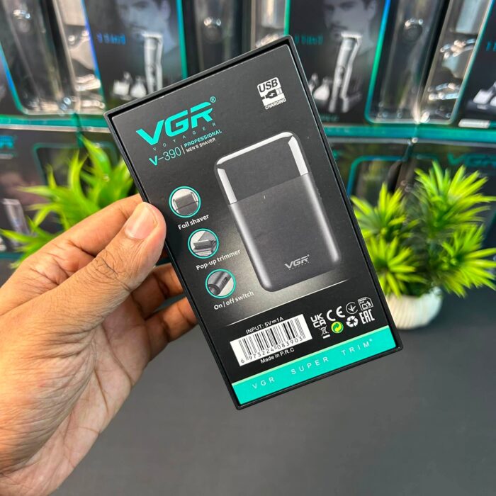 VGR V-390 Foil Shaver – Rechargeable Pocket Size Shaver - Image 5