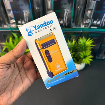 Yandou SC-W316U Rechargeable Foil Shaver ( Golden ) - Image 9