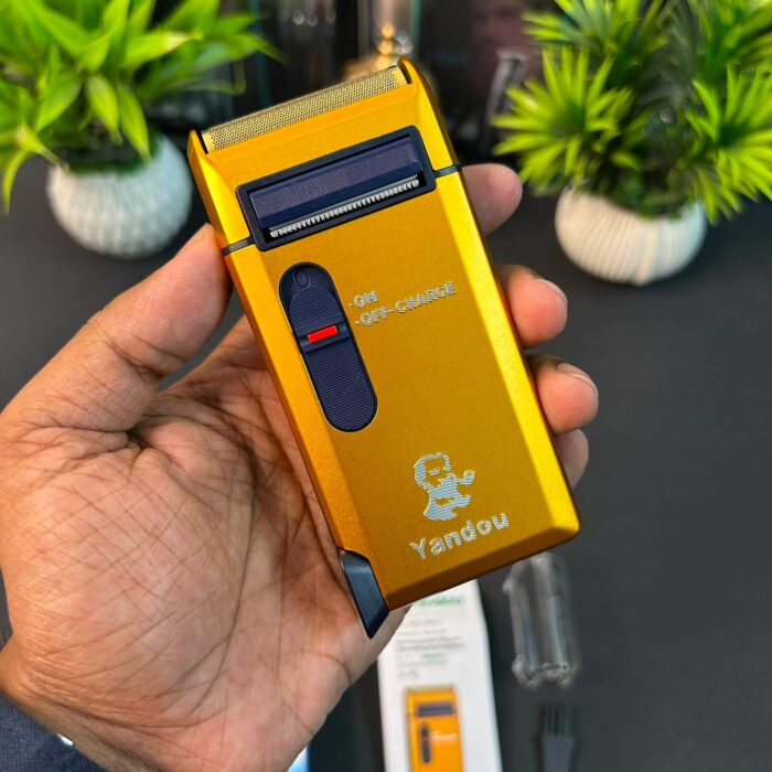 Yandou SC-W316U Rechargeable Foil Shaver ( Golden ) - Image 13