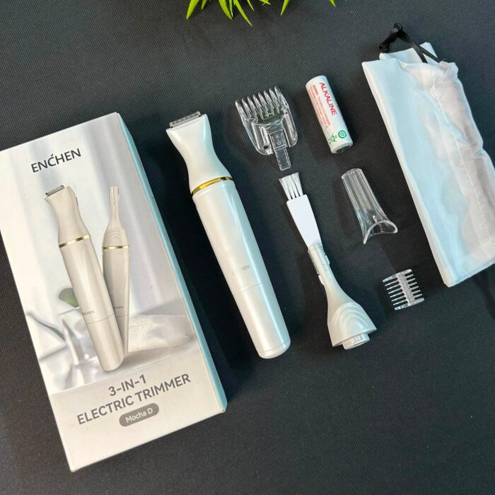 ENCHEN Mocha D 3-in-1 Ladies Trimmer (White) - Image 13