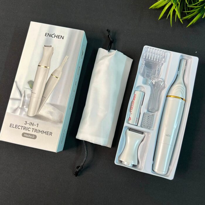 ENCHEN Mocha D 3-in-1 Ladies Trimmer (White) - Image 15