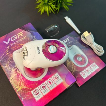 VGR V-706 Rechargeable Lady Epilator - Image 3
