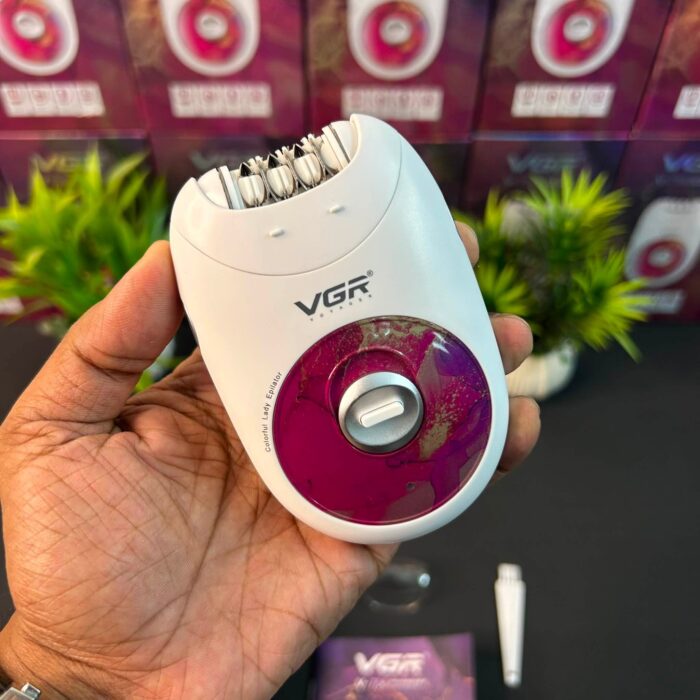 VGR V-706 Rechargeable Lady Epilator - Image 5