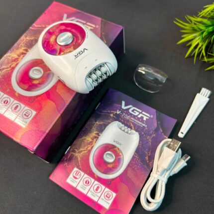 VGR V-706 Rechargeable Lady Epilator - Image 11