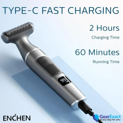 ENCHEN A1 Electric Body Shaver IPX7 Waterproof (Men / Women) - Image 6