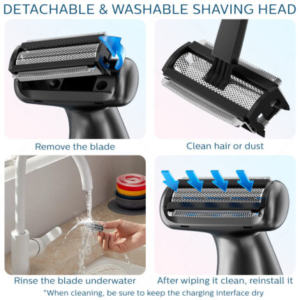 ENCHEN A1 Electric Body Shaver IPX7 Waterproof (Men / Women) - Image 7