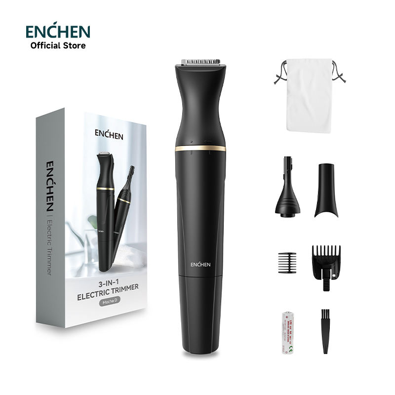 H5abab577cc7a43b696eefc60bf480804L ENCHEN Mocha D 3-in-1 Ladies Trimmer (Black) - Image 1
