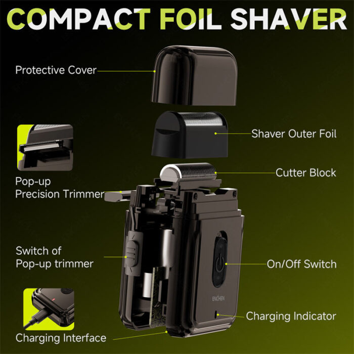 ENCHEN MS003 Mini Electric Foil Shaver - Image 6