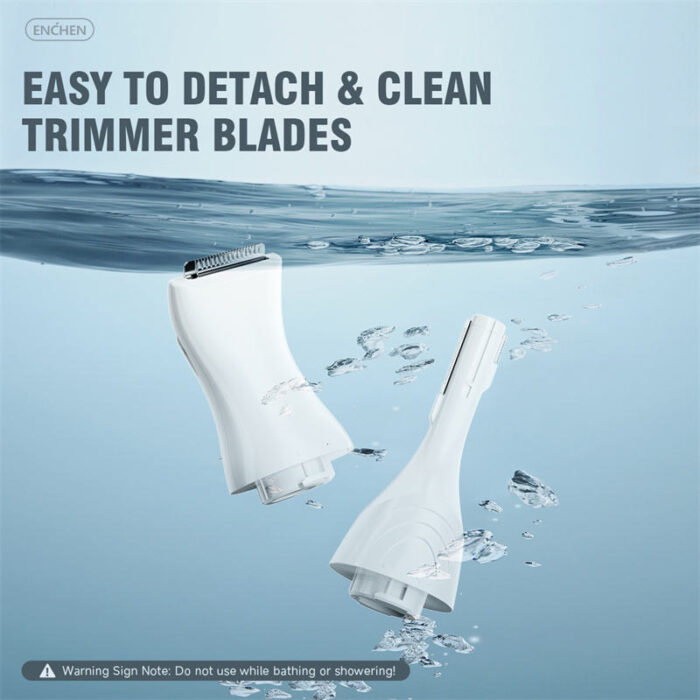 ENCHEN Mocha D 3-in-1 Ladies Trimmer (White) - Image 11