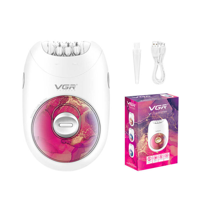 VGR V-706 Rechargeable Lady Epilator - Image 14